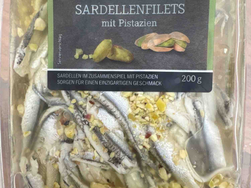 Marinierte Sardellenfilets, mit Pistazien von larsmayer | Hochgeladen von: larsmayer