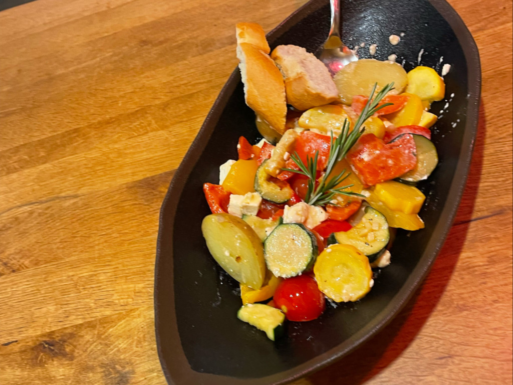 Gemüsepfanne, mit Feta von akenterprise | Hochgeladen von: akenterprise