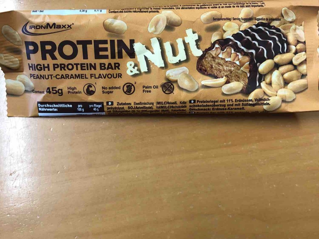 High Protein Bar, peanut-caramel flavour von Grimmelwierisch | Hochgeladen von: Grimmelwierisch
