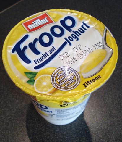 Froop Frucht auf Joghurt, Zitrone | Hochgeladen von: tbohlmann