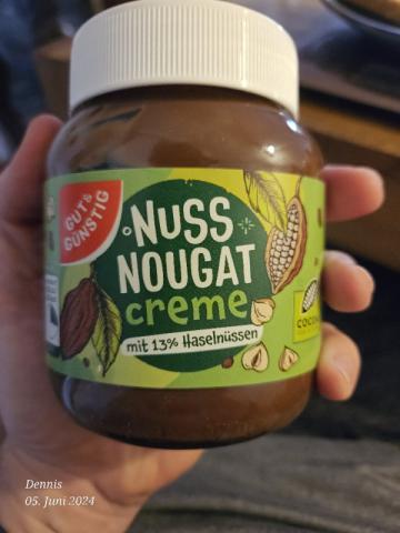 NUSS NOUGAT CREME, mit 13% Haselnüssen von dennissueren218 | Hochgeladen von: dennissueren218