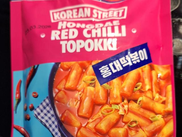 Hongdae Red Chili Topokki, vegan by Mahalove | Uploaded by: Mahalove