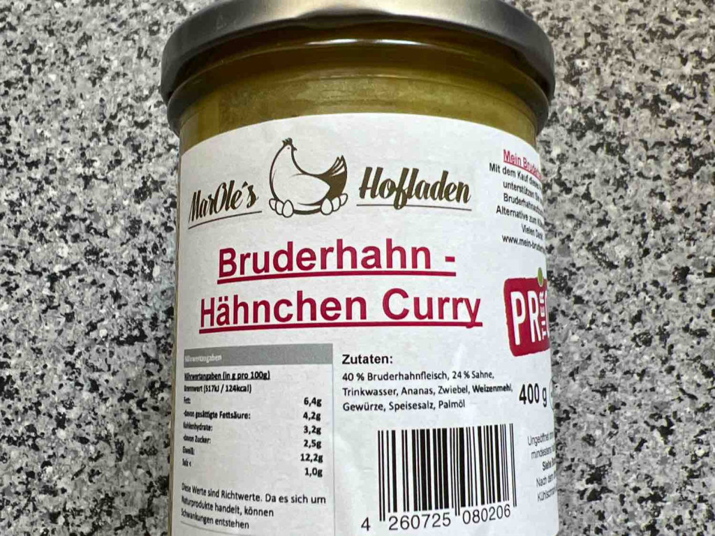 Bruderhahn Hähnchen- Curry, Pro Tier von LachDa | Hochgeladen von: LachDa