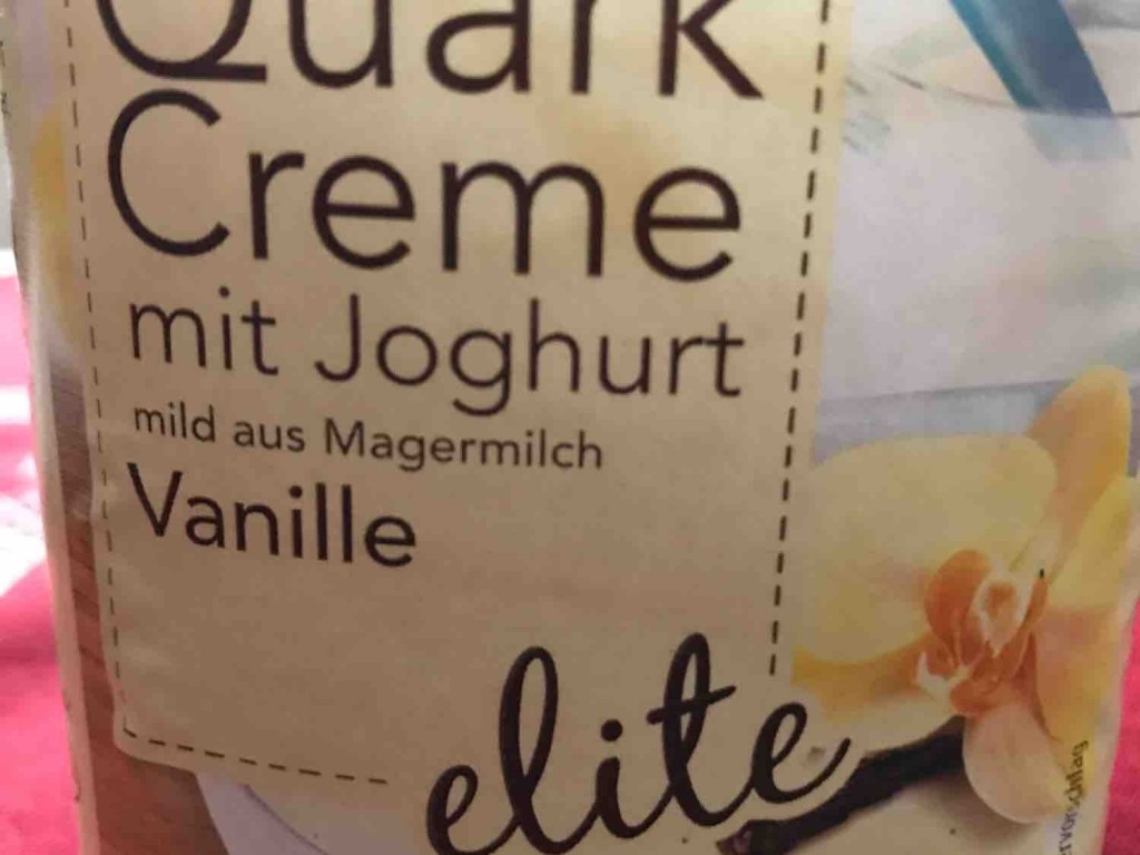 Elite, Quark Creme mit Joghurt, Vanille Kalorien - Quark - Fddb