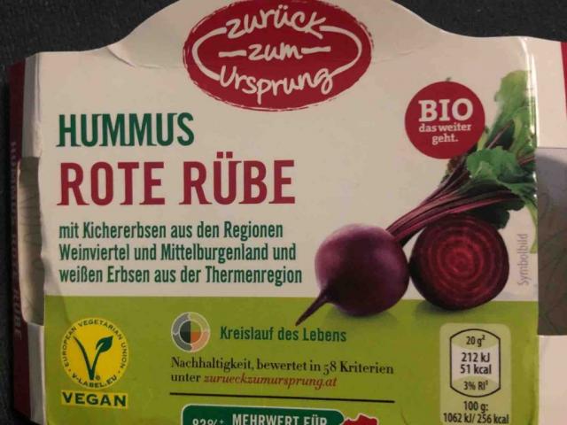Hummus Rote Rübe , mit Kichererbsen und weißen Erbsen  von kikil | Hochgeladen von: kikilein