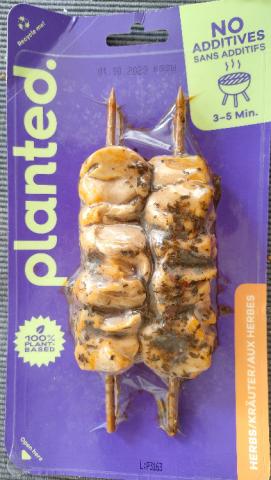 Planted brochettes de viande végétales, gluten, moutarde, sésame | Hochgeladen von: Keylow