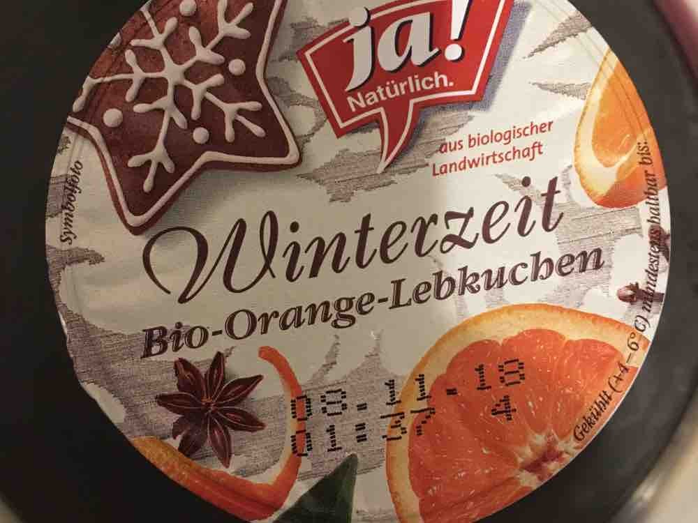 Joghurt Winterzeit, Bio-Orange-Lebkuchen  von mikemike | Hochgeladen von: mikemike