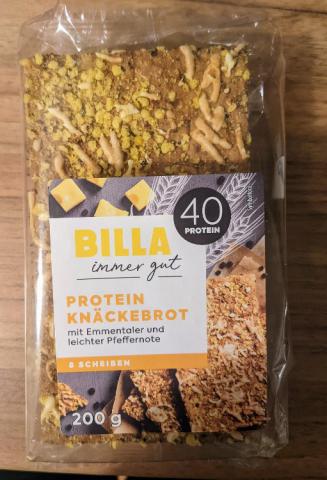 Protein Knäckebrot, mit Emmentaler und leichter Pfeffernote by F | Hochgeladen von: Floh0815