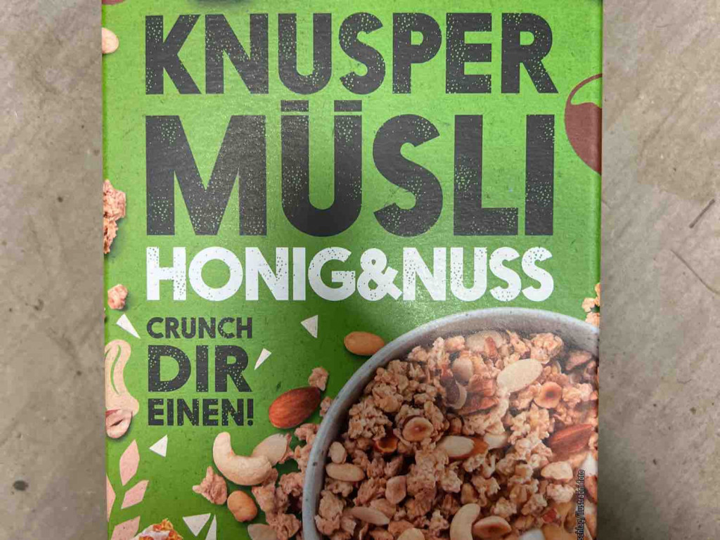 Globus, Knusper Müsli Honig &amp; Nuss Kalorien - Neue Produkte - Fddb