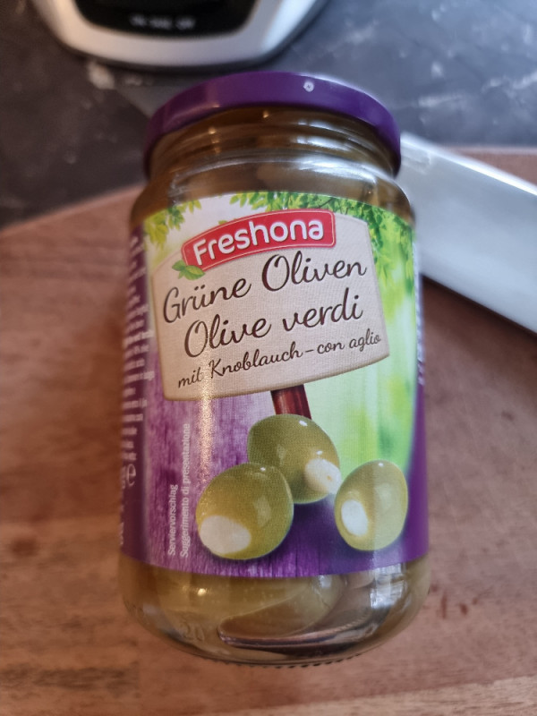 Grüne Oliven, mit Knoblauch von olibert | Hochgeladen von: olibert