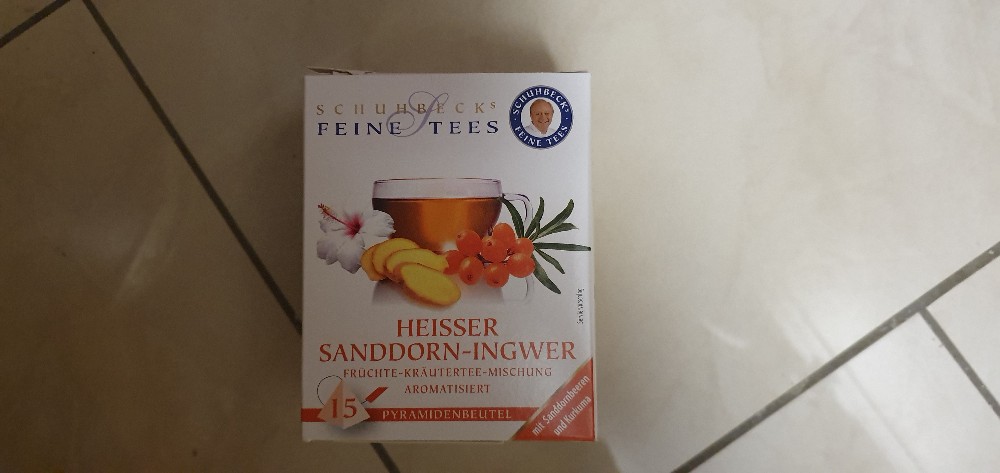 Heisser Sanddorn-Ingwer, Früchte-Kräutertee-Mischung aromatisier | Hochgeladen von: Putzi2015