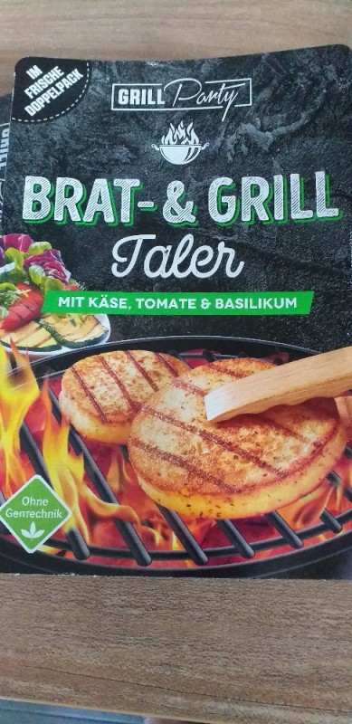 Brat - & Grill Taler mit Käse, Tomate & Basilikum von Me | Hochgeladen von: Meisje62