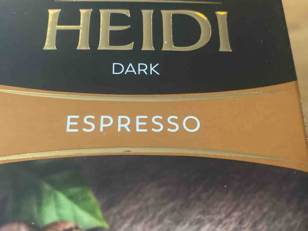 Heidi Dark Espresso, Zartbitterschokolade mit Kaffee, Zartbitter | Hochgeladen von: Gerda10000