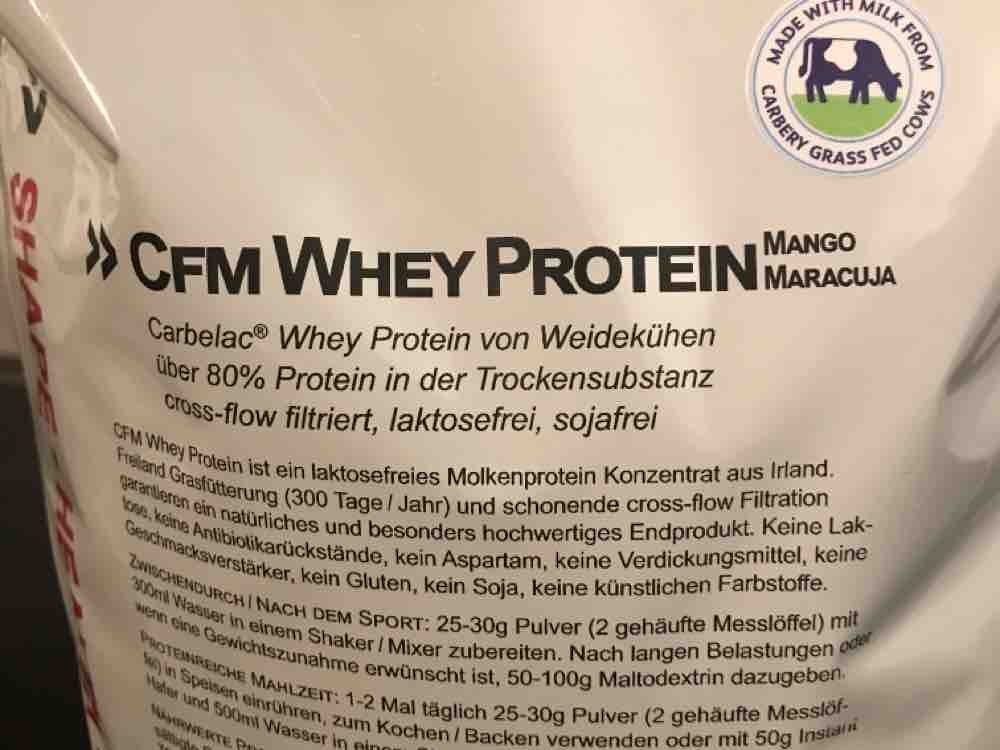 CFM Whey Protein , Mango Maracuja  von michaelsiegenthaler | Hochgeladen von: michaelsiegenthaler