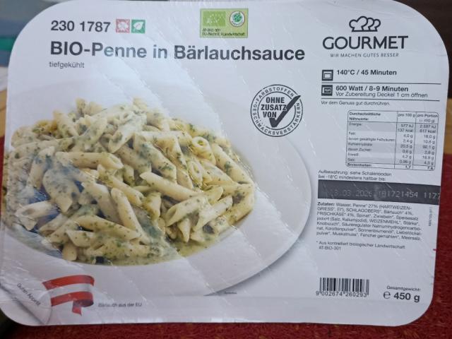 BIO-Penne in Bärlauchsauce, 450 g von Gratzello | Hochgeladen von: Gratzello BIO-Penne in Bärlauchsauce, 450 g von Gratzello | Hochgeladen von: Gratzello