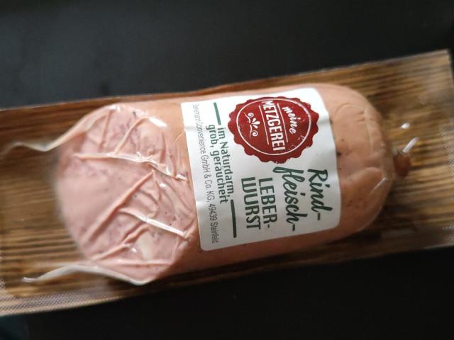 Rindfleisch Leberwurst, im Naturdarm von Nele662 | Hochgeladen von: Nele662