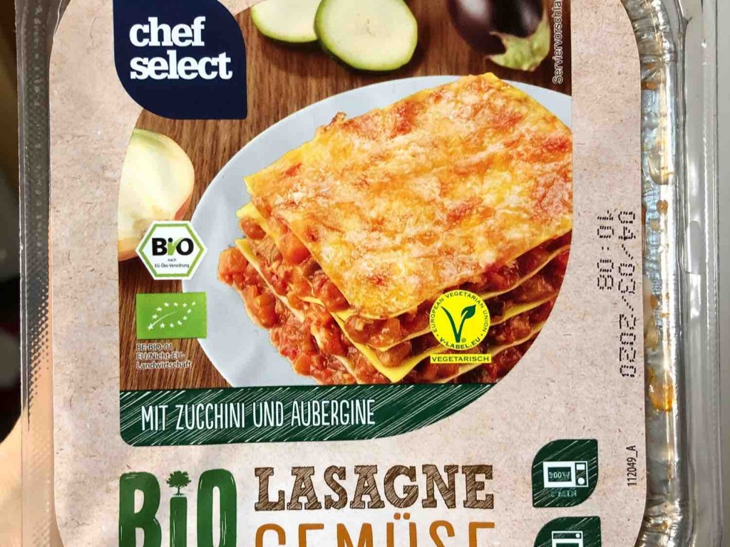 Chef Select Bio Lasagne Gemüse, Mit Zucchini und Aubergine von a | Hochgeladen von: alexandra.habermeier