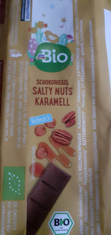 Schokoriegel, Salty Nuts Karamell von petrapl | Hochgeladen von: petrapl