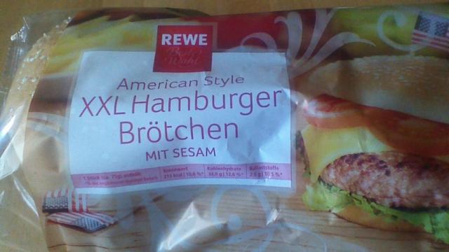 XXL Hamburger Brötchen mit Sesam | Hochgeladen von: Vici3007