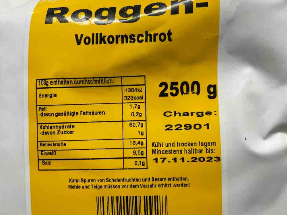 Roggen-Vollkornschrot von uspliethoff | Hochgeladen von: uspliethoff
