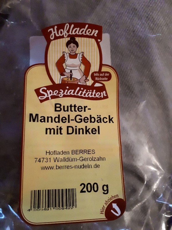 Butter- Mandel- Gebäck mit Dinkel von JanaDD | Hochgeladen von: JanaDD