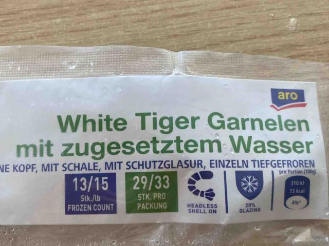 White Tiger Garnelen, 29/33 Stk. von Mantis | Hochgeladen von: Mantis