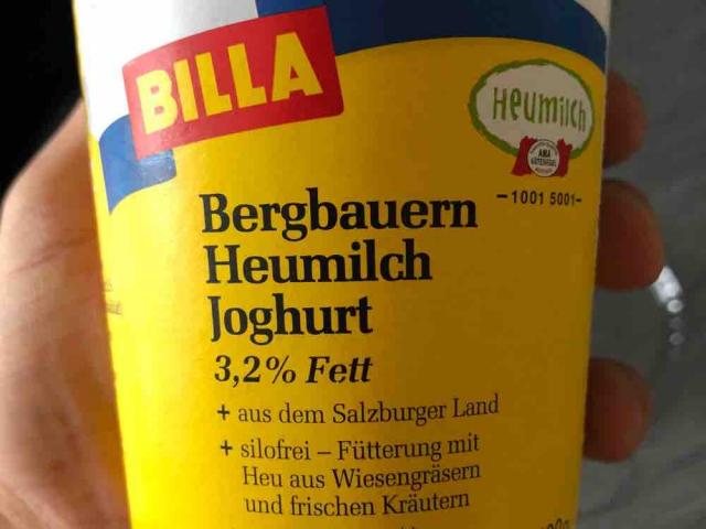 Bergbauern Heumilch joghurt , 3.2% fett von piete | Hochgeladen von: piete