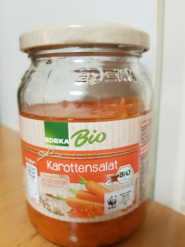 Bio Karottensalat in Streifen geschnitten von katja2111 | Hochgeladen von: katja2111