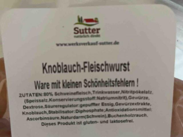 Knoblauch- Fleischwurst von selina2105 | Hochgeladen von: selina2105