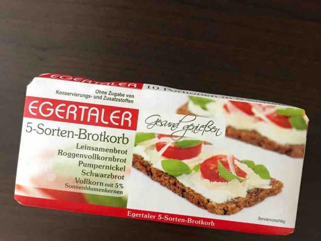 5-Sorten-Brotkorb , Leinsamenbrot  von marenha | Hochgeladen von: marenha