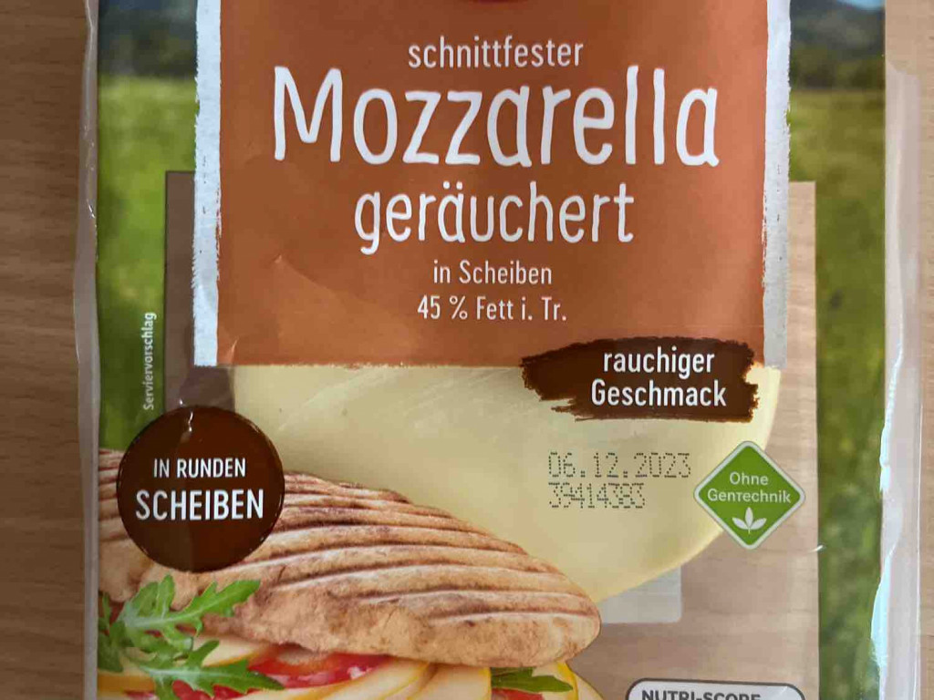 schnittfester Mozzarella geräuchert, 45% Fett i. Tr. von djuulez | Hochgeladen von: djuulez