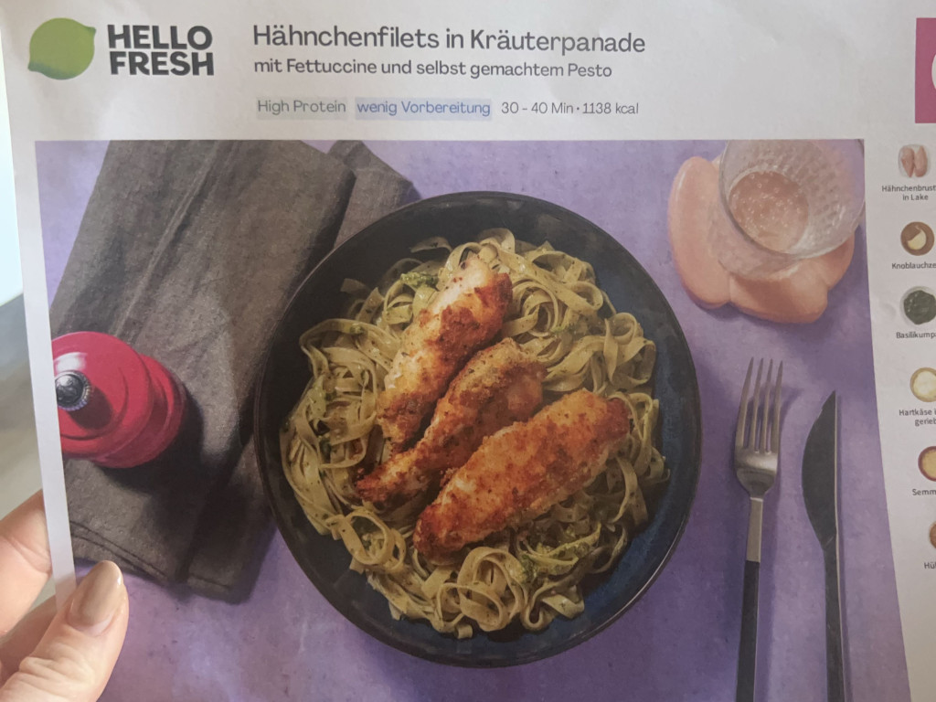 HelloFresh Hähnchenfilets in Kräuterpanade von Martina Hutter | Hochgeladen von: Martina Hutter HelloFresh Hähnchenfilets in Kräuterpanade von Martina Hutter | Hochgeladen von: Martina Hutter