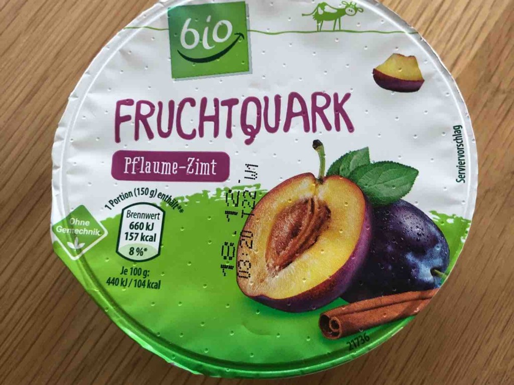 Bio Fruchtquark, Pflaume-Zimt von Silvia.81 | Hochgeladen von: Silvia.81