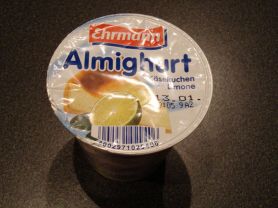 Ehrmann Almighurt, Käsekuchen Limone | Hochgeladen von: tbohlmann