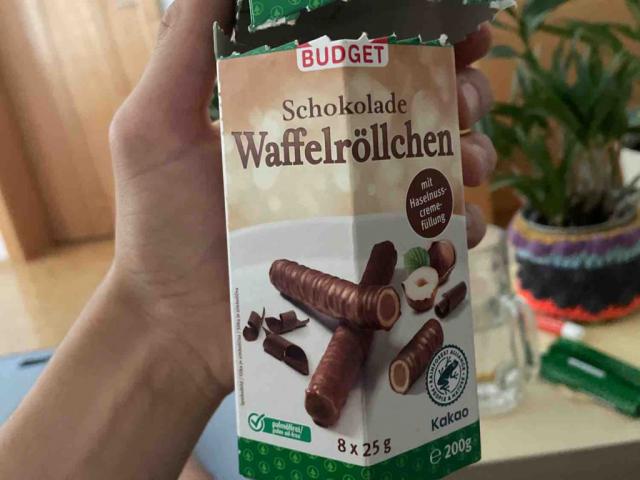 Schokolade Waffelröllchen by sandoz | Uploaded by: sandoz