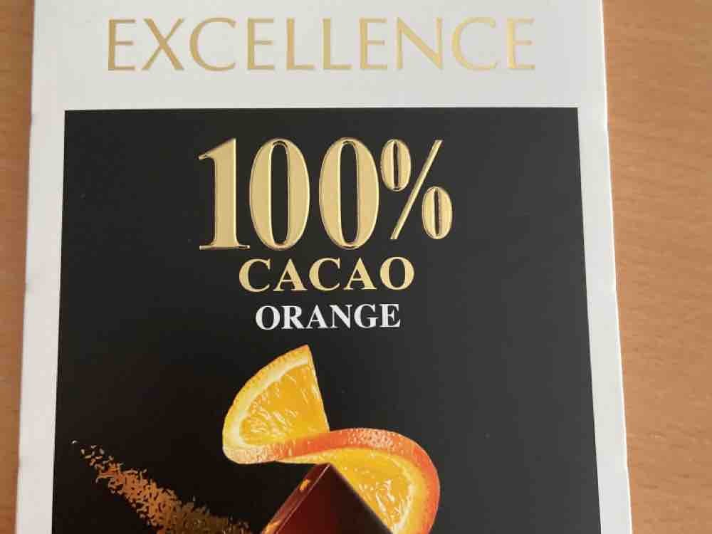 Lindt 100% Cacao Orange von nonaa | Hochgeladen von: nonaa