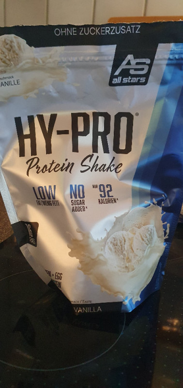 Hy-pro Protein Shake Vanille von Noggeroni | Hochgeladen von: Noggeroni