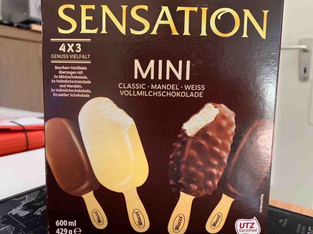 Mucci Sensation Mini Milchschokolade, Bourbon-Vanille von kafitn | Hochgeladen von: kafitness19