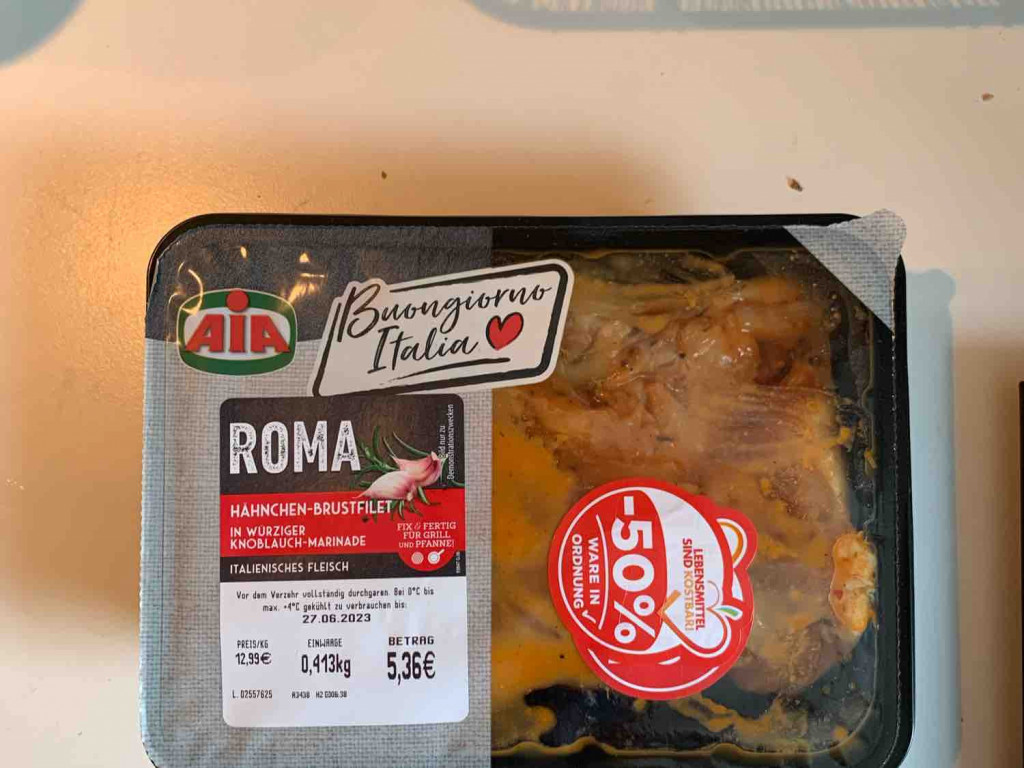 Hänchen Brustfilet in würziger Knoblauch Marinade, Italienisches | Hochgeladen von: Martin01010101