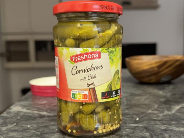 Cornichons mit Chili Freshona by gena. | Uploaded by: gena. Cornichons mit Chili Freshona by gena. | Uploaded by: gena.