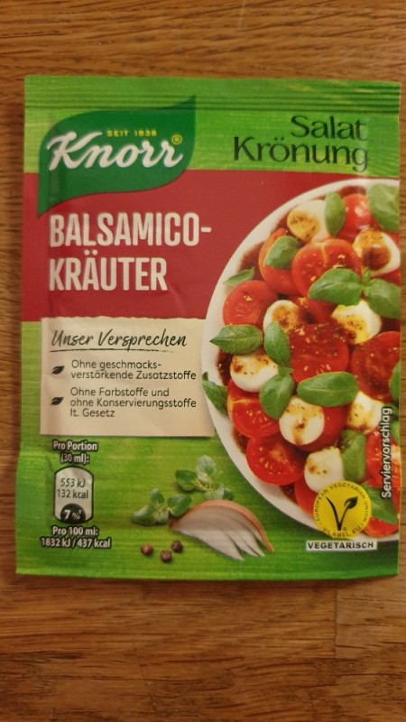 Salat Krönung (Balsamico-Kräuter, zubereitet von lazylion | Hochgeladen von: lazylion
