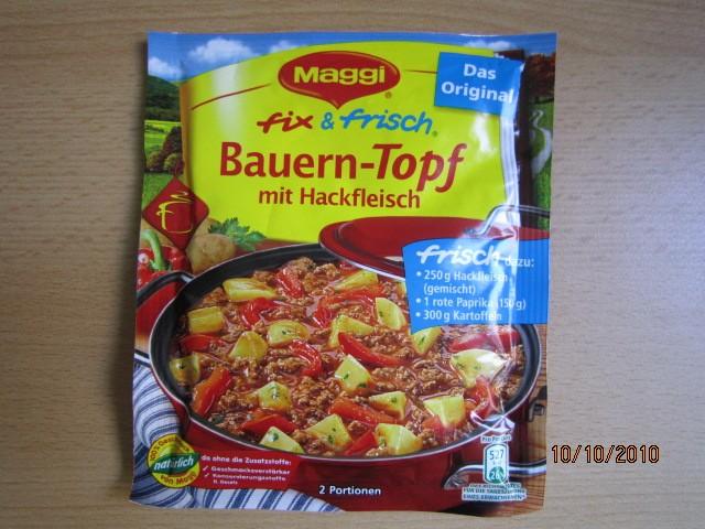 Maggi fix & frisch, Bauern-Topf mit Hackfleisch | Hochgeladen von: Fritzmeister