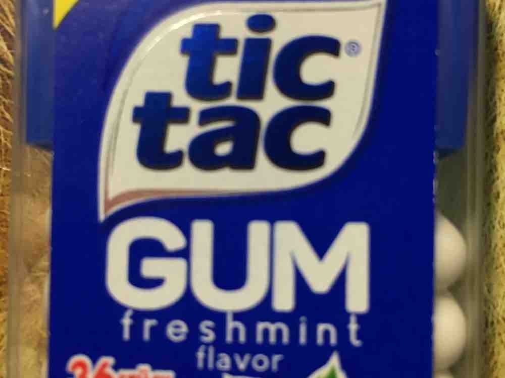 tic tac GUM freshmint flavor, Pfefferminz von Frodofred | Hochgeladen von: Frodofred