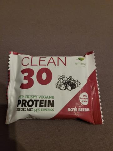 Clean 30 Protein Riegel, Rote Beeren von Columbo | Hochgeladen von: Columbo