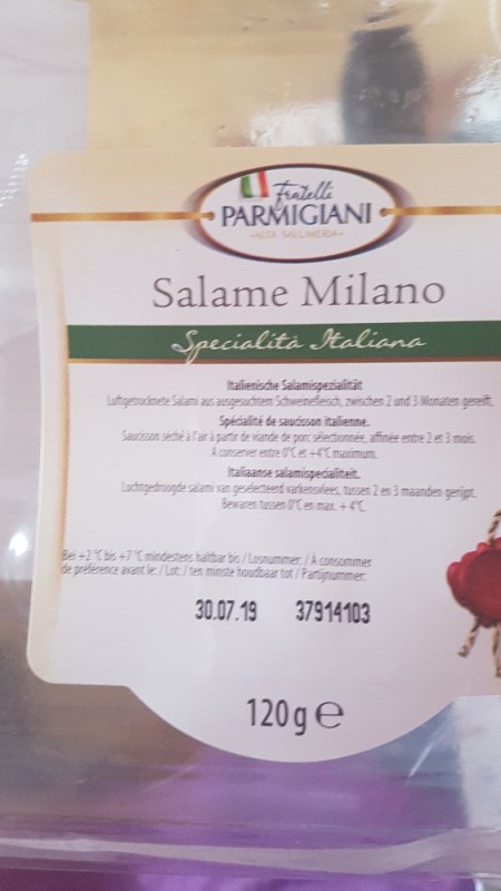 Salame Milano, Italienische Spezialität von christl87 | Hochgeladen von: christl87