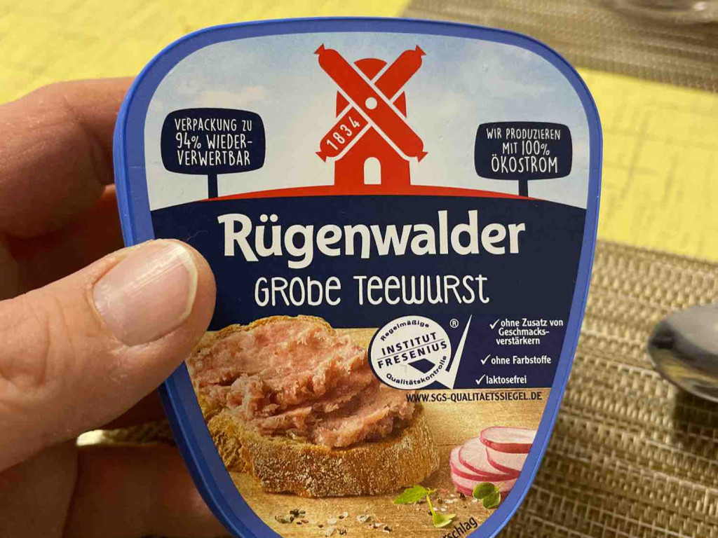 Rügenwalder grobe Teewurst von harvev | Hochgeladen von: harvev