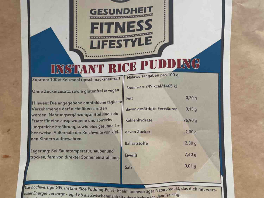 Instant Rice Pudding von Manuelprk | Hochgeladen von: Manuelprk