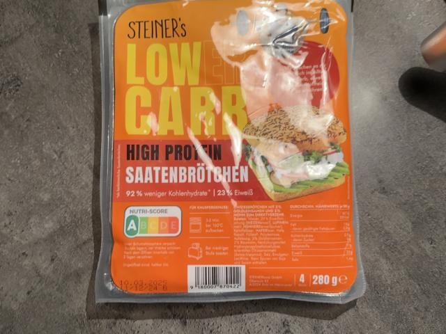 Low Carb Saatenbrötchen Steiner‘s, Steiner‘s von Dori270780 | Hochgeladen von: Dori270780