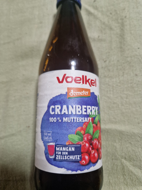 Voelkel demeter, Cranberry 100% Muttersafr von michaelffm | Hochgeladen von: michaelffm