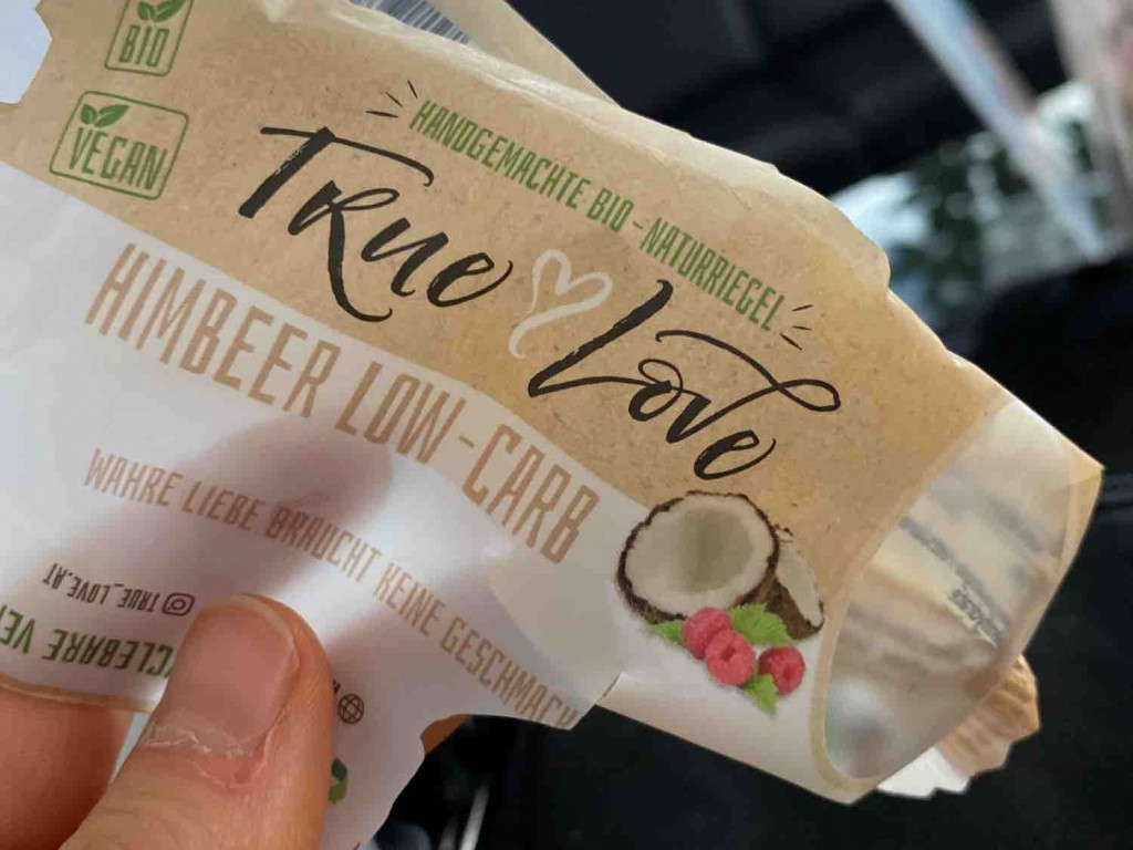 True Love Himbeer Low-Carb, handgemachte Bio - Naturriegel von L | Hochgeladen von: Liftermaedchen